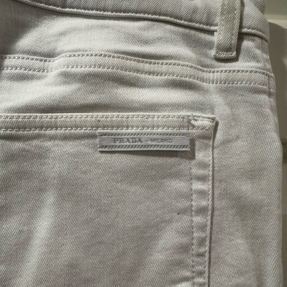 Prada White Pants